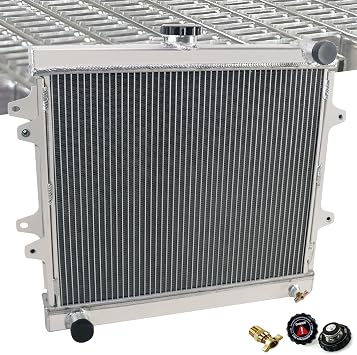 Radiator for 1984-1995 Toyota 4Runner Pickup 2.4L L4 Gas Diesel, 3 Row Full Performance Aluminium Radiator