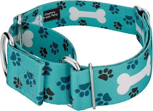 Miniatura 3 de Country Brook Petz - Collar de perro Oh My Dog Martingale - Colección Dog's Life con 1 diseño divertido (1 12 pulgadas, extra grande)