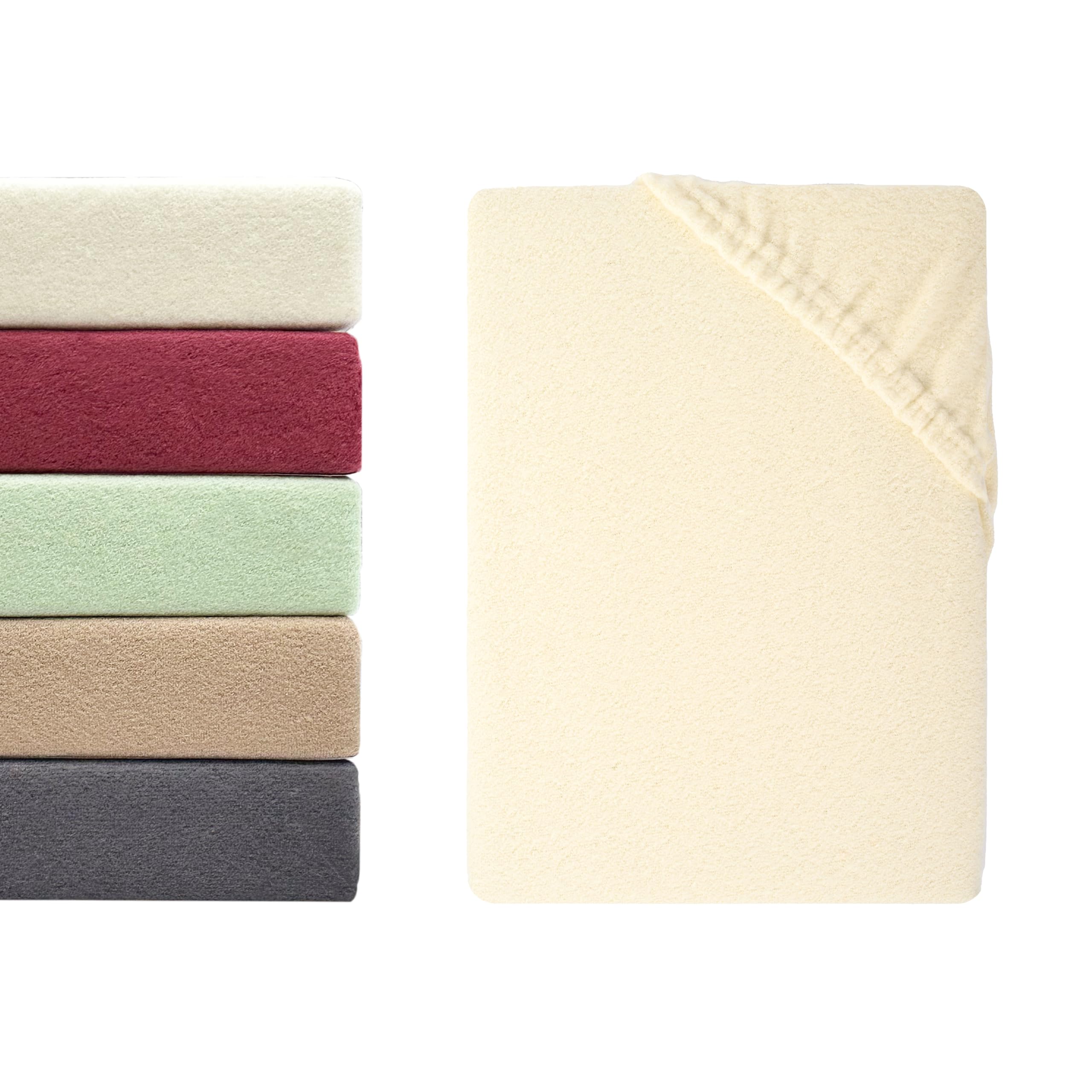 Hometex Premium Textiles Winterfleece hoeslaken | Hoeslaken Teddyfleece