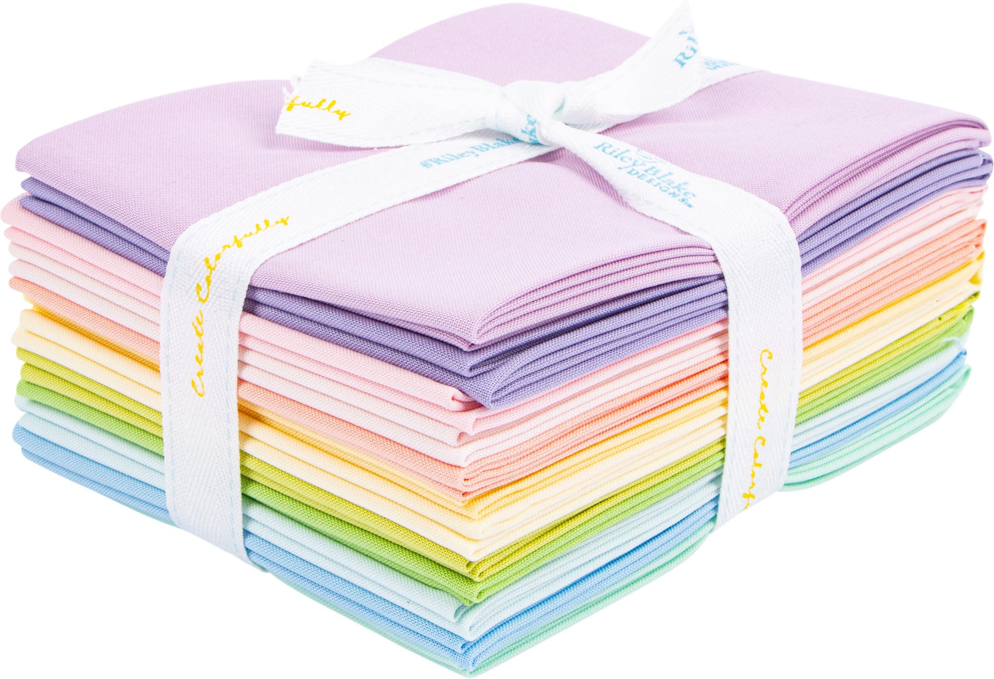 Confetti Cotton Solids Sweet 12 Fat Quarters Riley Blake Designs FQ-SWE120-12