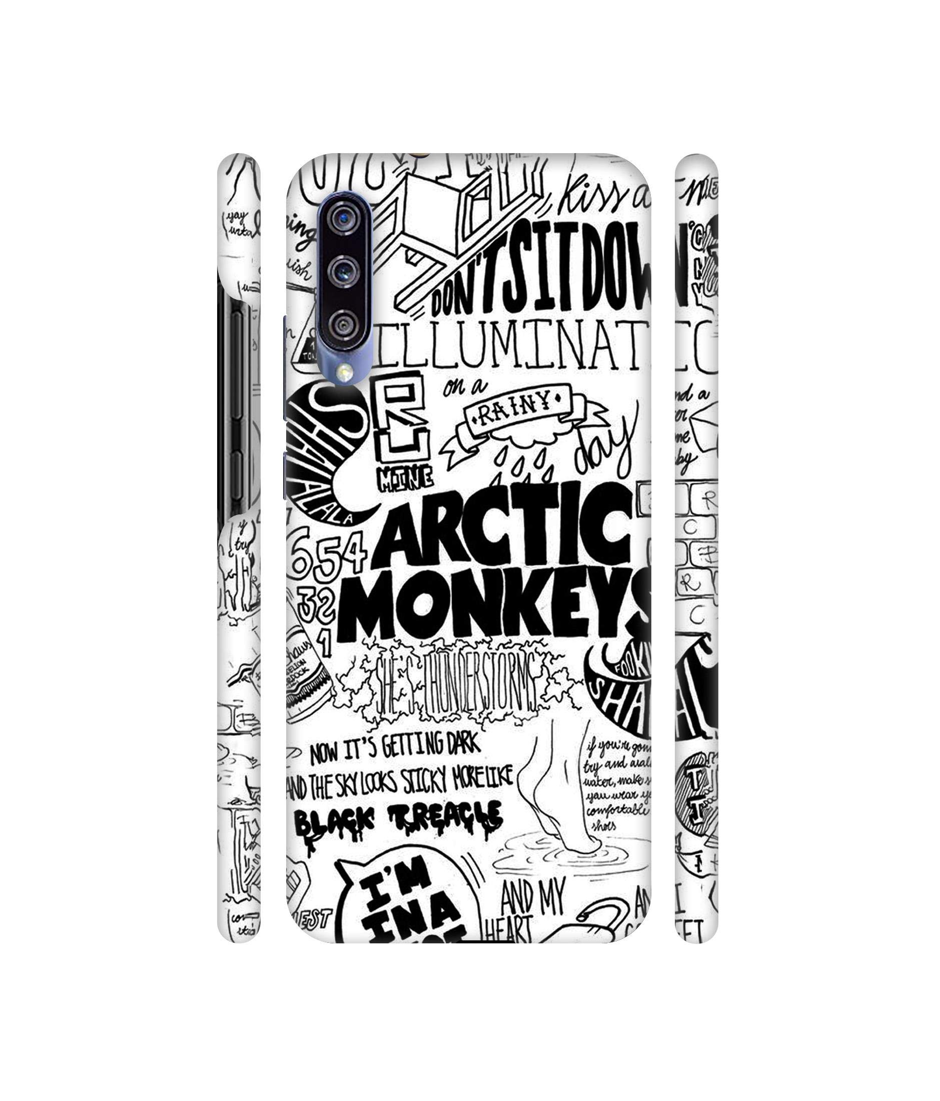 Casotec Arctic Monkeys Pattern Design 3D Printed Hard Back Case Cover for Xiaomi Mi A3