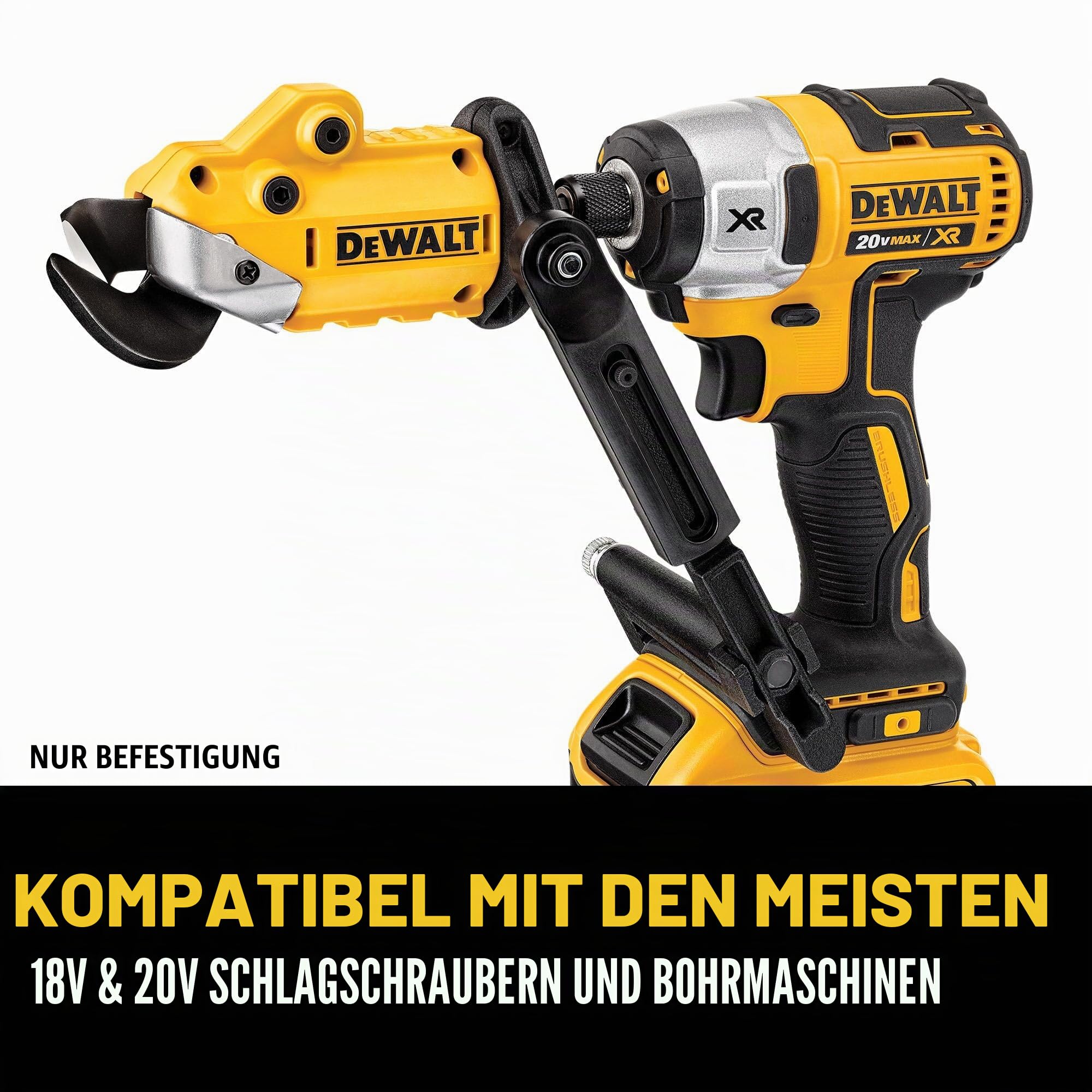 DEWALT Metallscherenaufsatz, schlagfertig (DWASHRIR)