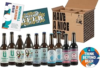 Alkoholfreies Craft Beer Paket - 10 prämierte alkoholfreie Biere, Bier alkoholfrei - Biergeschenke für Männer, Geburtstagsgeschenk Männer, Bier-Geschenk, Craftbeer Geschenkpaket
