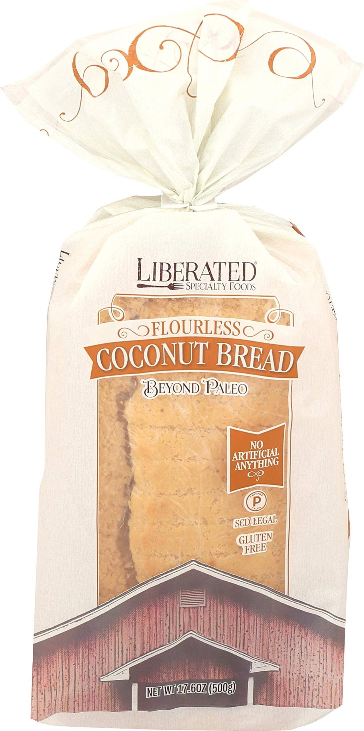 Liberated Coconut Flourless Bread, Paleo
