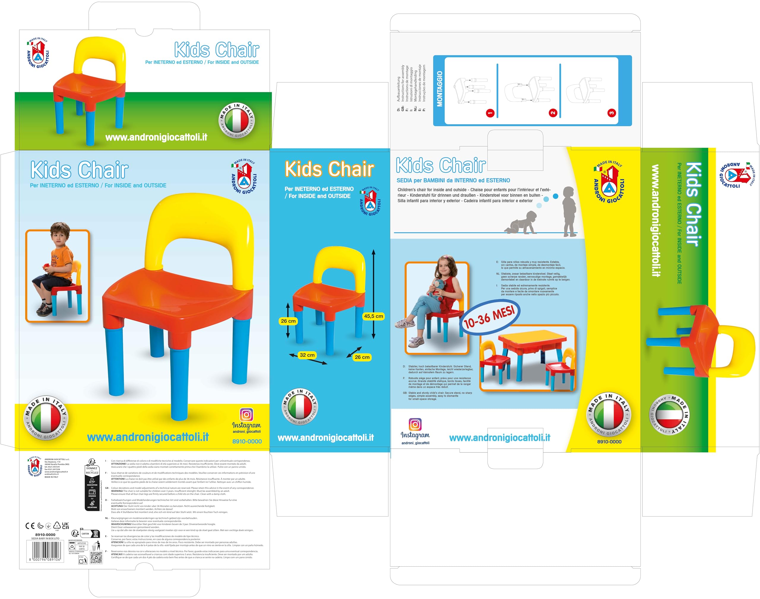 1/12 Iron table & chair (rose design)