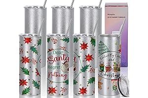 Sublimation Tumblers with Mesmerizing Shimmer: Eight Exquisite Glitter Skinny Tumblers