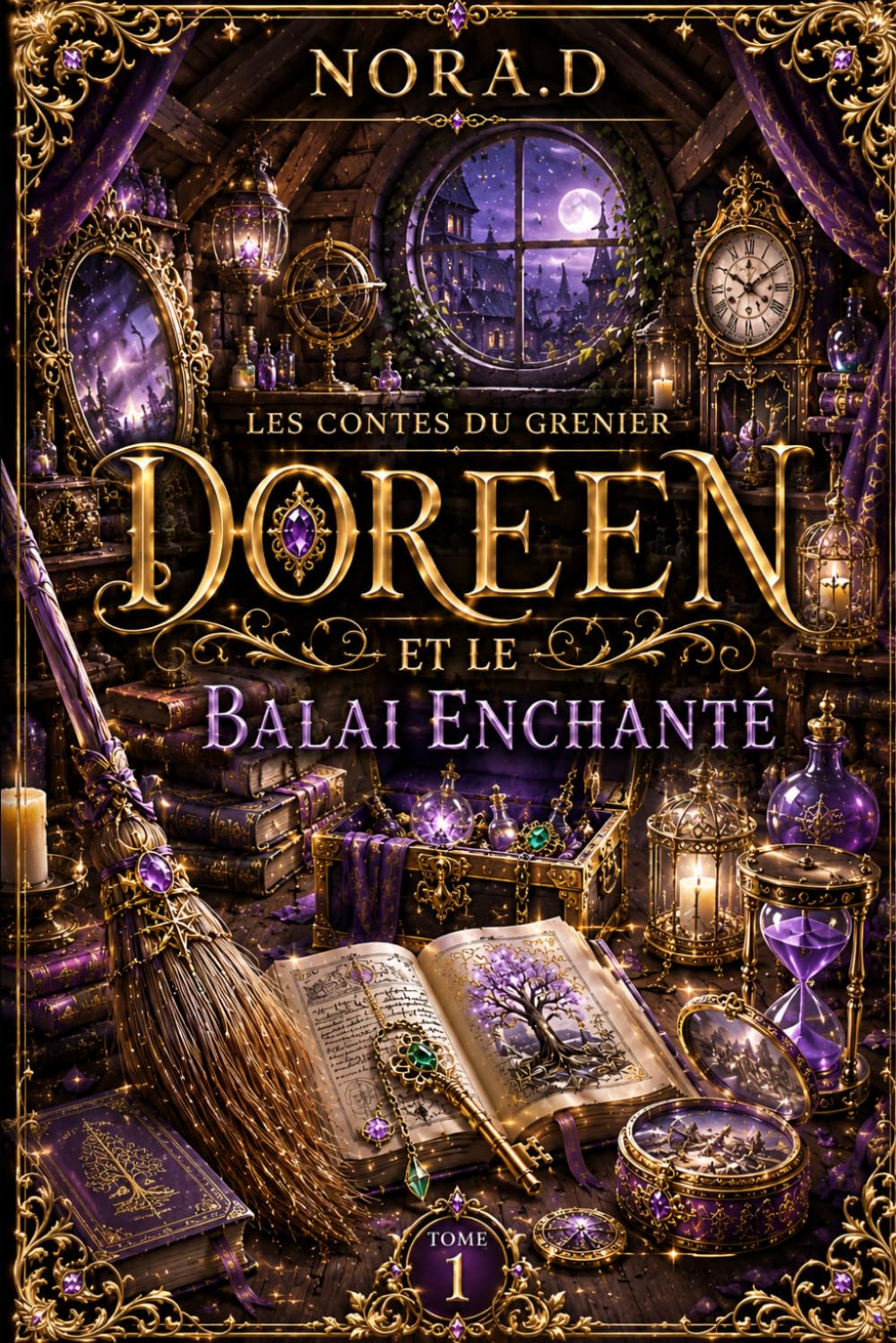Doreen et le Balai Enchanté: Le premier secret du grenier magique