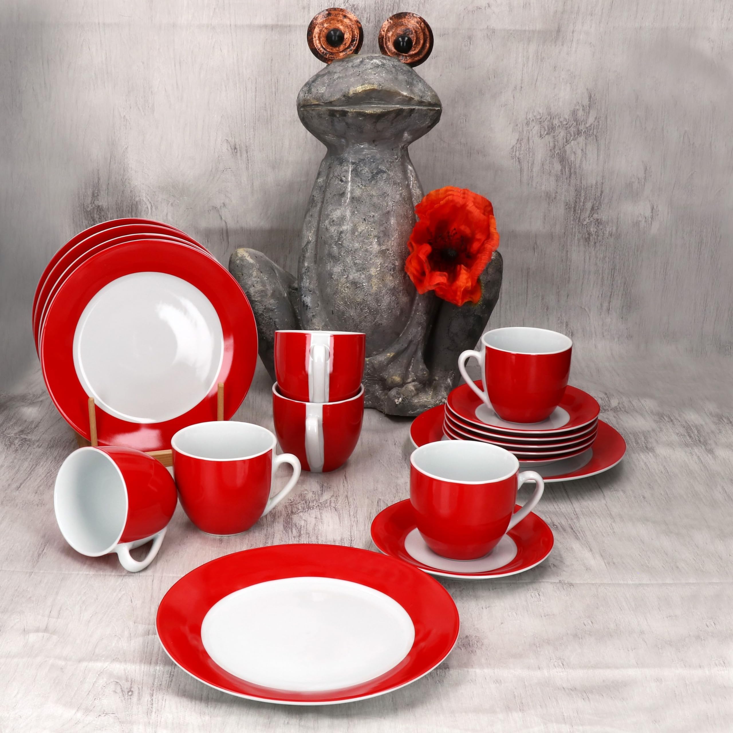 MamboCat 18-delig koffieservies VARIANT BLÜMCHEN 6 personen porselein