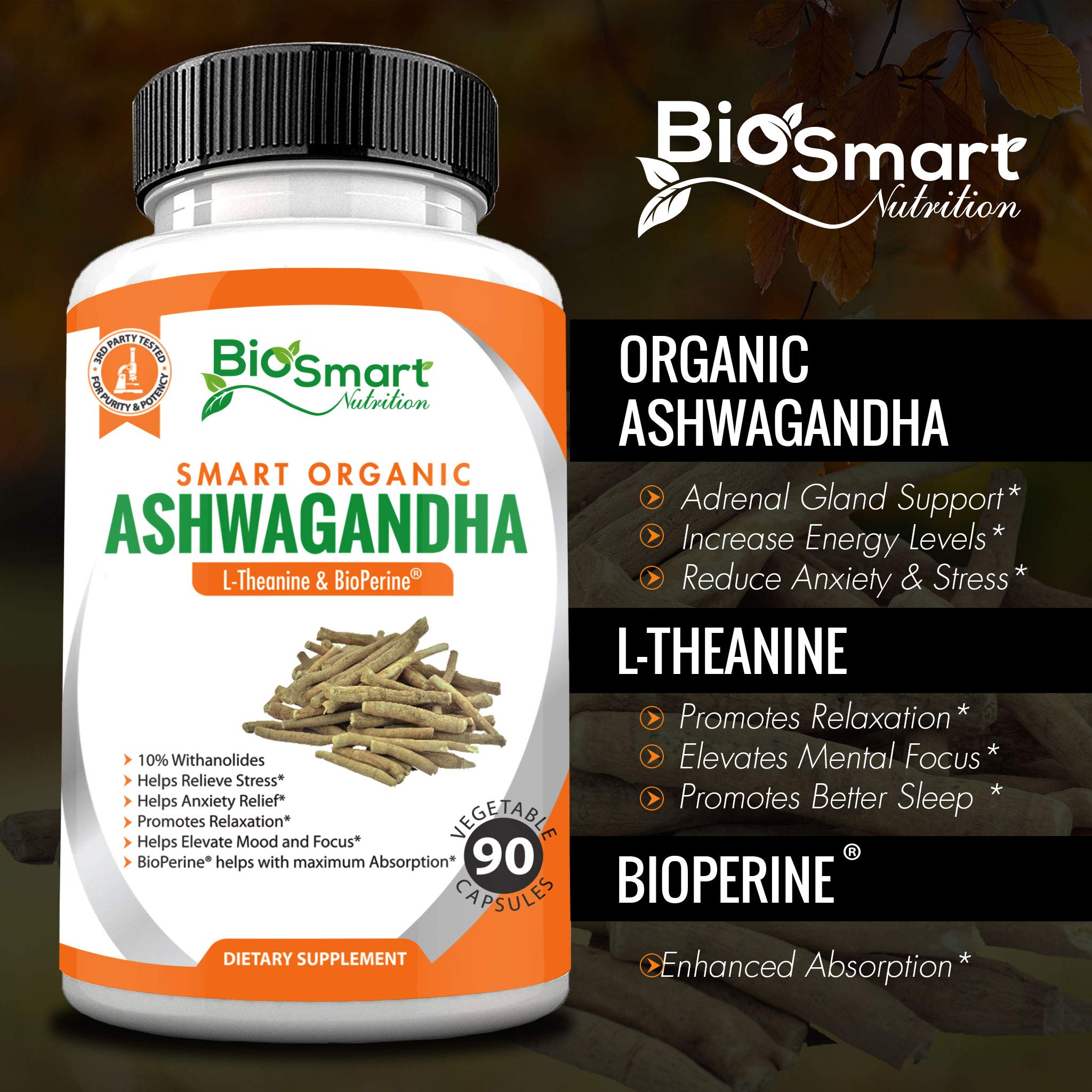 Organic Ashwagandha Capsules...B083845W81 | Encarguelo.com