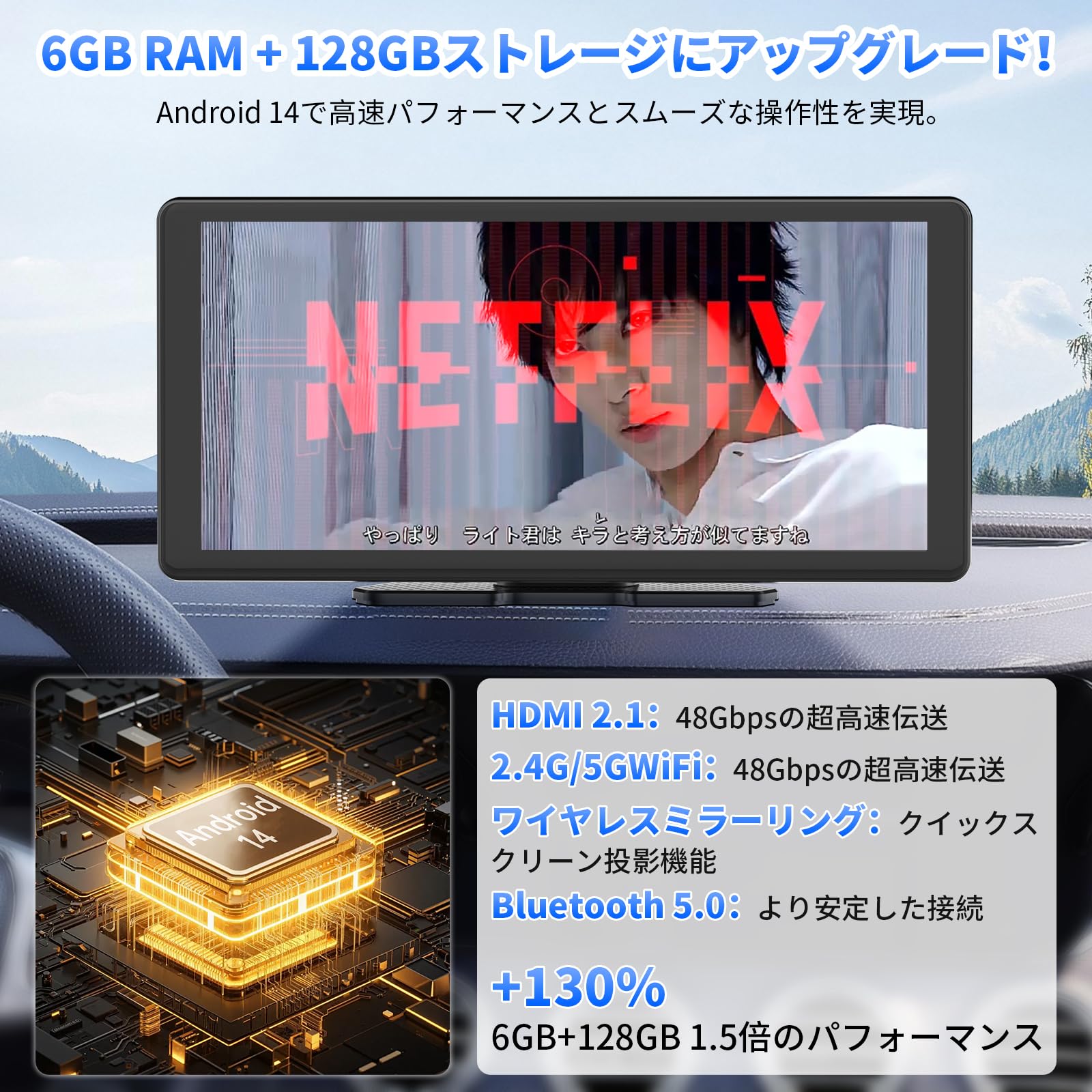 Amazon.co.jp: 【2026年式 革新版 11.5インチandroidナビ HDMI出力 