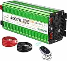 リョクエン Lvyuan DC24V 4000W/8000W インバーター Amazon.co.jp: LVYUAN（リョクエン） 正弦波インバーター 24V