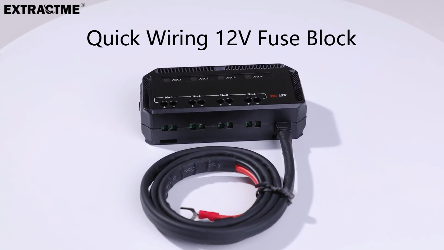 Amazon.com: EXTRACTME 12V Fuse Block, Universal 20A Motorcycle