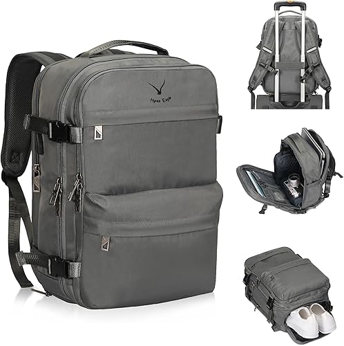 Hynes Eagle Mochila de transporte de 20 litros para mujeres y hombres, mochila para laptop de 14 a 15 pulgadas, aprobada por vuelos, mochila