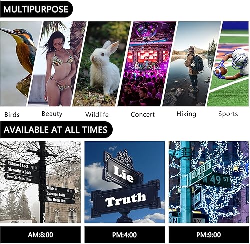 Miniatura 5 de Telescopio monocular de 40 x 60 pulgadas de alta potencia para adultos con soporte para smartphone y trípode alcance monocular HD para regalos