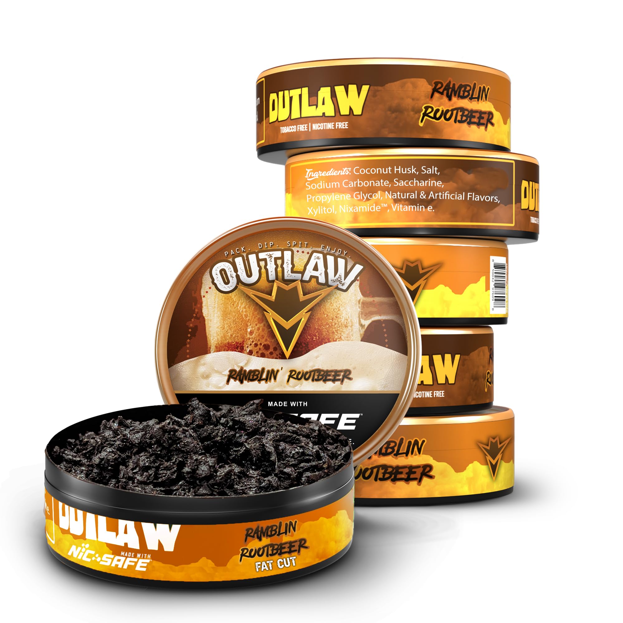 Outlaw Dip Company Outlaw Ramblin Root Beer Nic Safe Fat