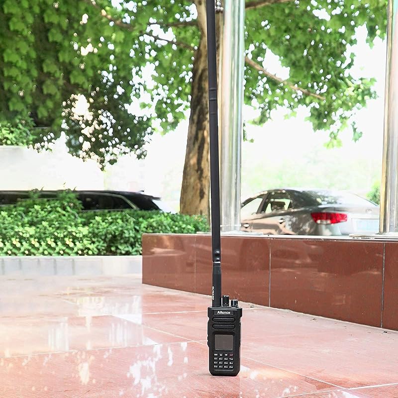 Retevis HA07 Walkie Talkie Antenna SMA-F UHF/VHF 5dBi Nagy Teljesítményű Rádióantenna Baofeng UV-5R, UV-82, BF-888S, RT5R Készülékekhez