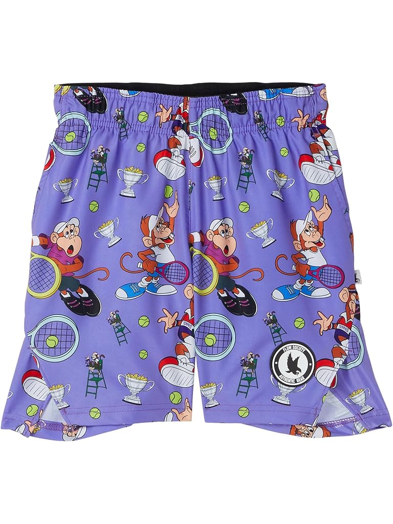 Purple FLOW SOCIETY Boys Tennis Monkey Shorts (Little Kid/Big Kid)