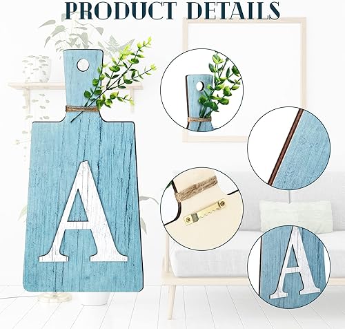 Miniatura 9 de Juego de letreros para comer arte colgante de cocina tenedor y cuchara decoración de pared rústico primitivo granja cocina cocina decoración para