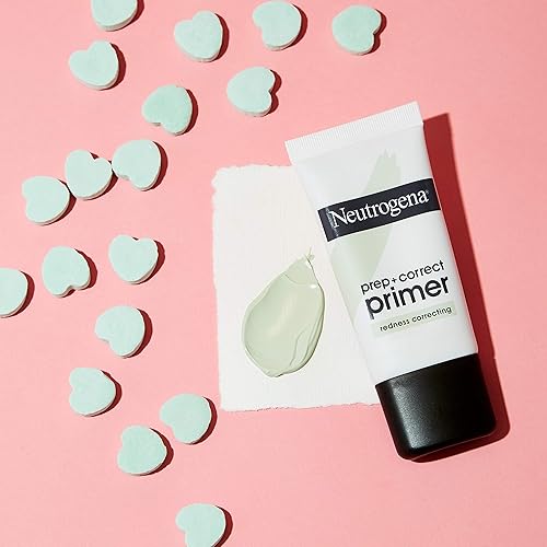 Miniatura 7 de Neutrogena Prep + Correct - Primer para corregir el enrojecimiento, base de maquillaje mate de tono verde con extracto de algas marinas para ayudar