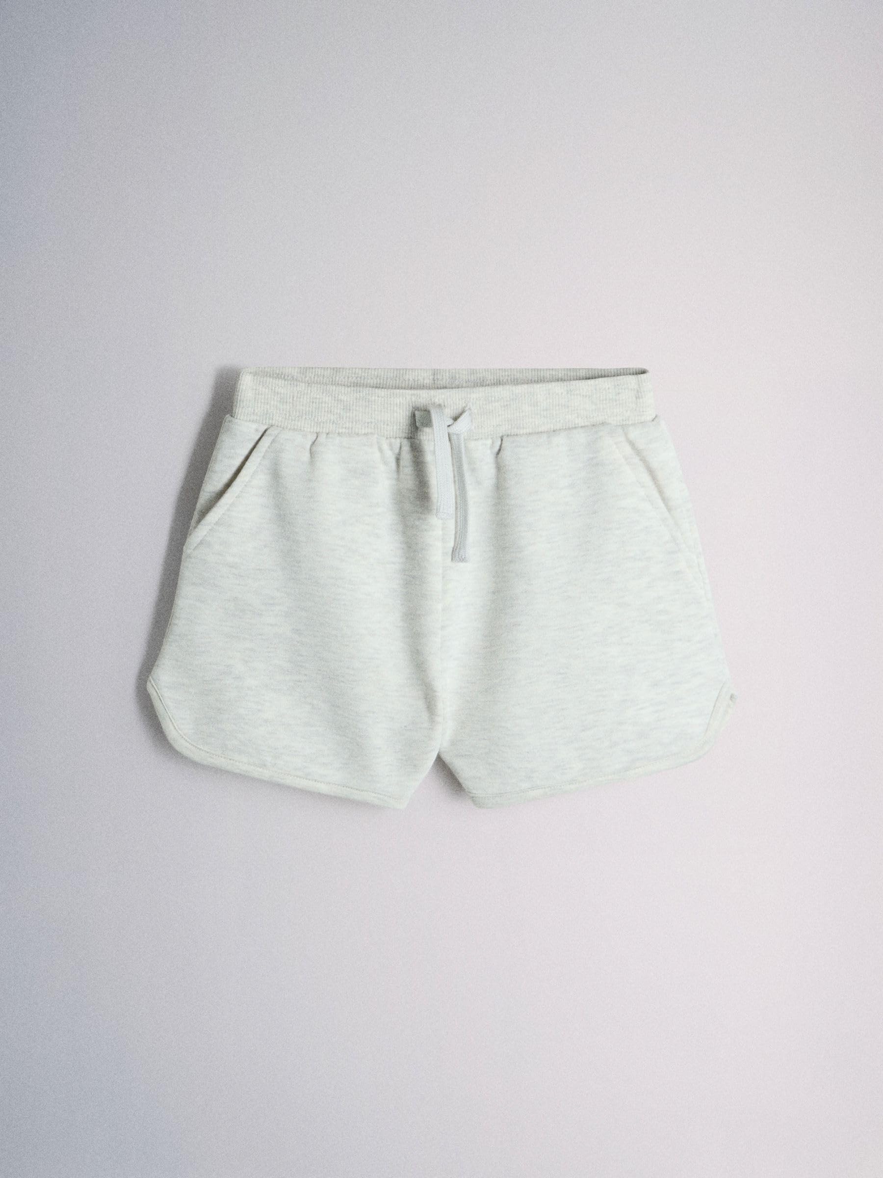 THE SET Niñas Pack de 5 Pantalones Cortos de chándal de Punto