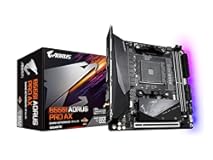 GIGABYTE B550I AORUS PRO AX &lpar;AM4 AMD&sol;B550&sol;Mini-Itx&sol;Dual M&period;2&sol;SATA 6Gb&sol;s&sol;USB 3&period;2 Gen 1&sol;WiFi 6&sol;2&period;5 GbE LAN&sol;PCIe4&period;0&sol;Realtek ALC1220-Vb&sol;DisplayPort 1&period;4&sol;2xHDMI 2&period;0B&sol;RGB Fusion 2&period;0&sol;DDR4&sol;Gaming Motherboard&rpar;