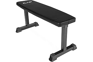 CAP Barbell Flat Weight Bench Color Series
