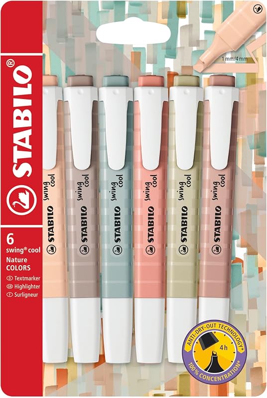 STABILO swing cool NatureCOLORS - Highlighter