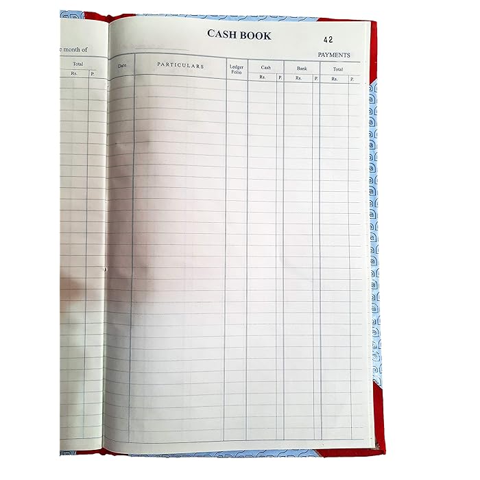 Buy LRS Bank Column Cash Book Register Size 32 x 20 cm 70 GSM