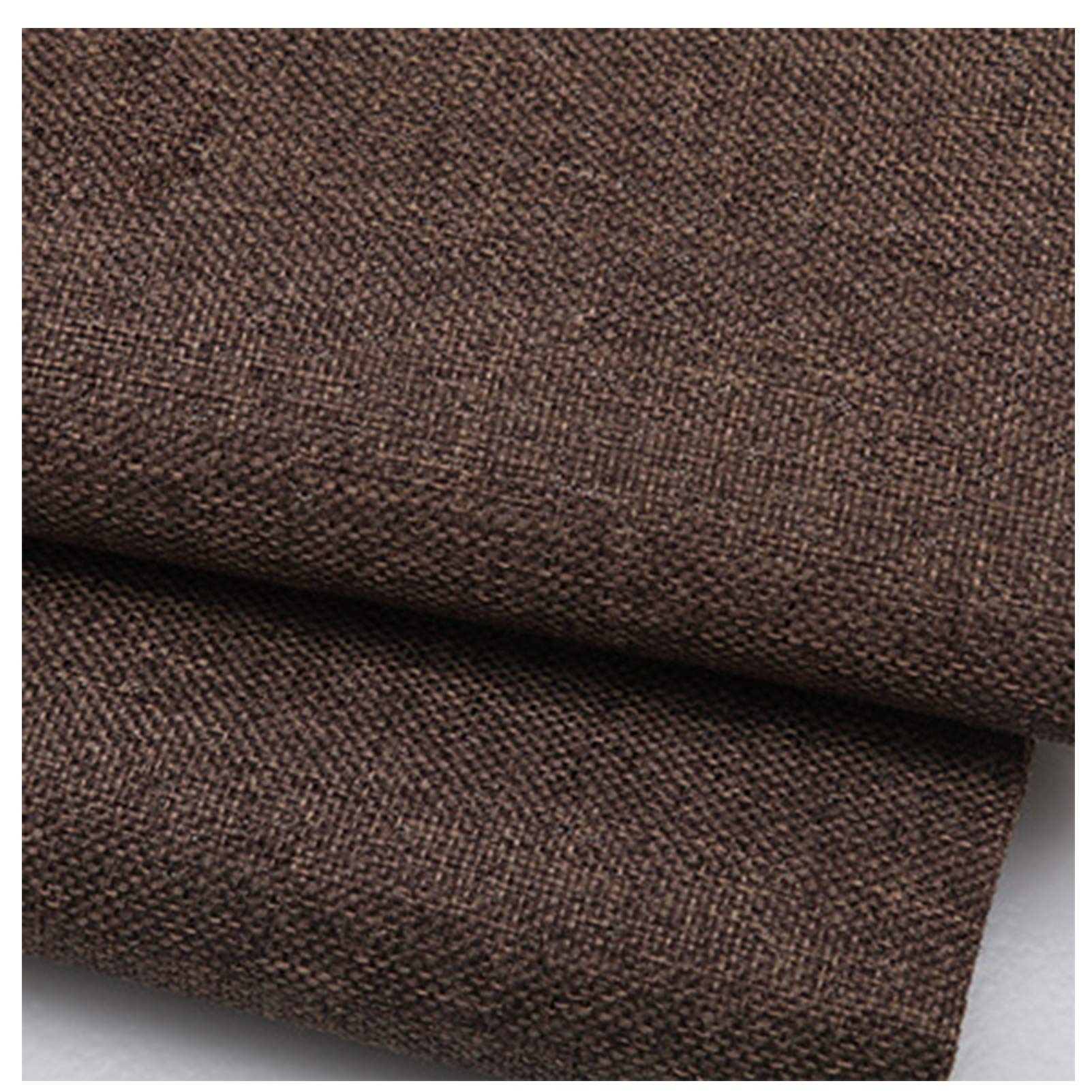 Toile naturelle en lin plat anti-effilochage pour broderie au point de croix