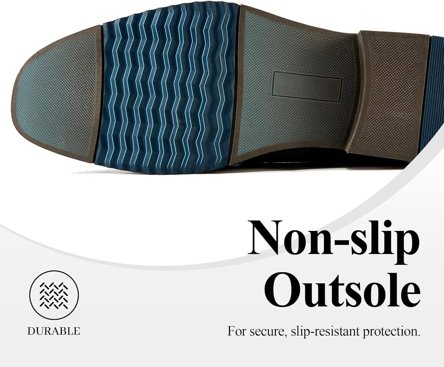 Arkbird Mens Dress Boots, Genuine Leather Classic Casual Ankel Boots with Side Zipper - Image 5