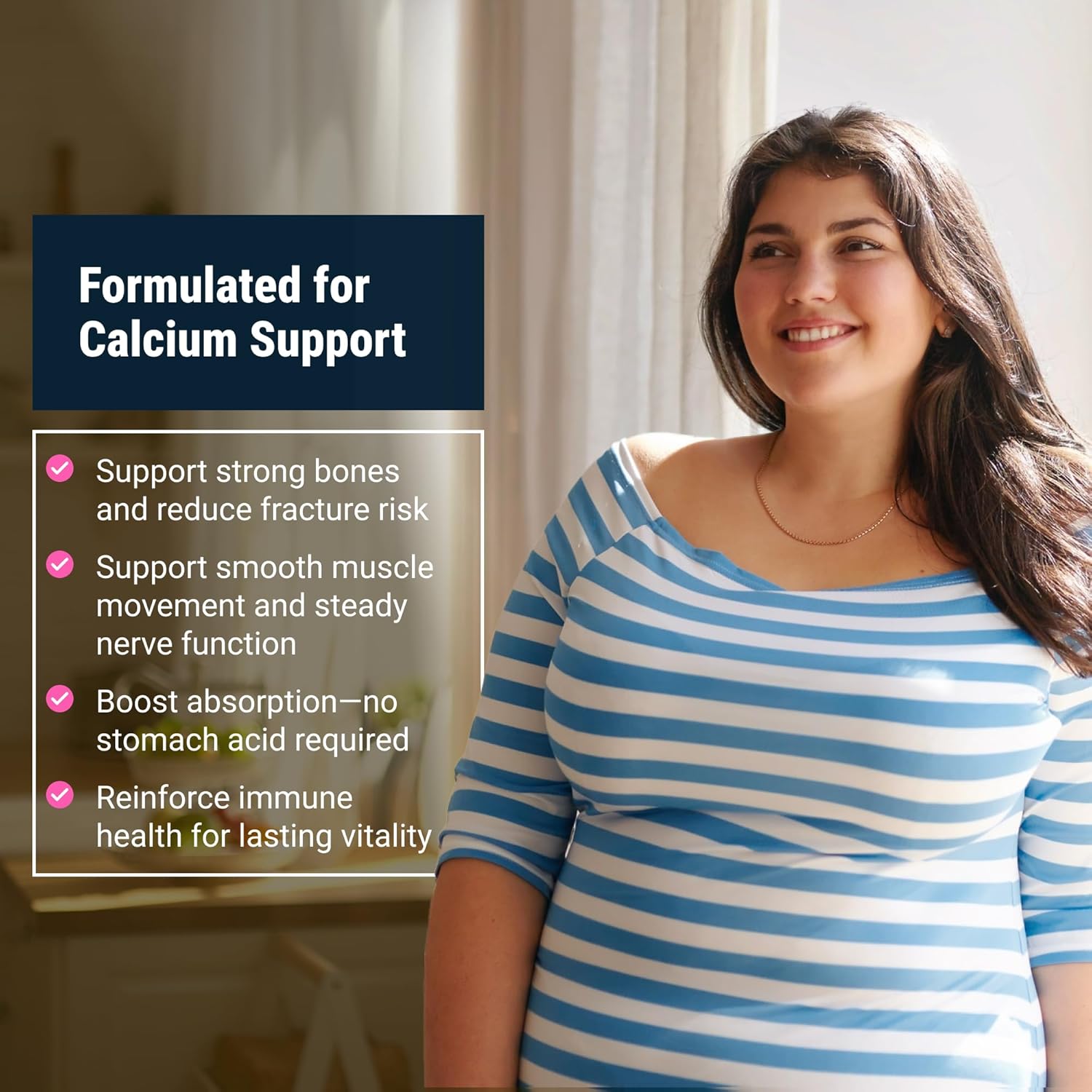 BariatricPal Easy Swallow Calcium Citrate (600mg) and D3 Coated Tablets (60-Day Supply)