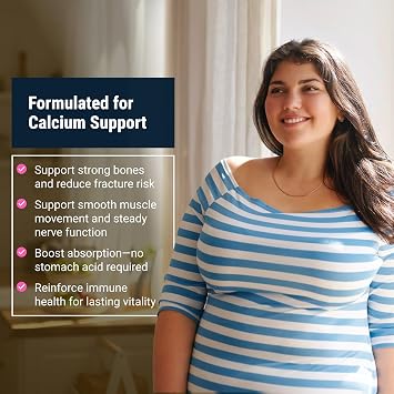 BariatricPal Easy Swallow Calcium Citrate (600mg) and D3 Coated Tablets (30-Day Supply)