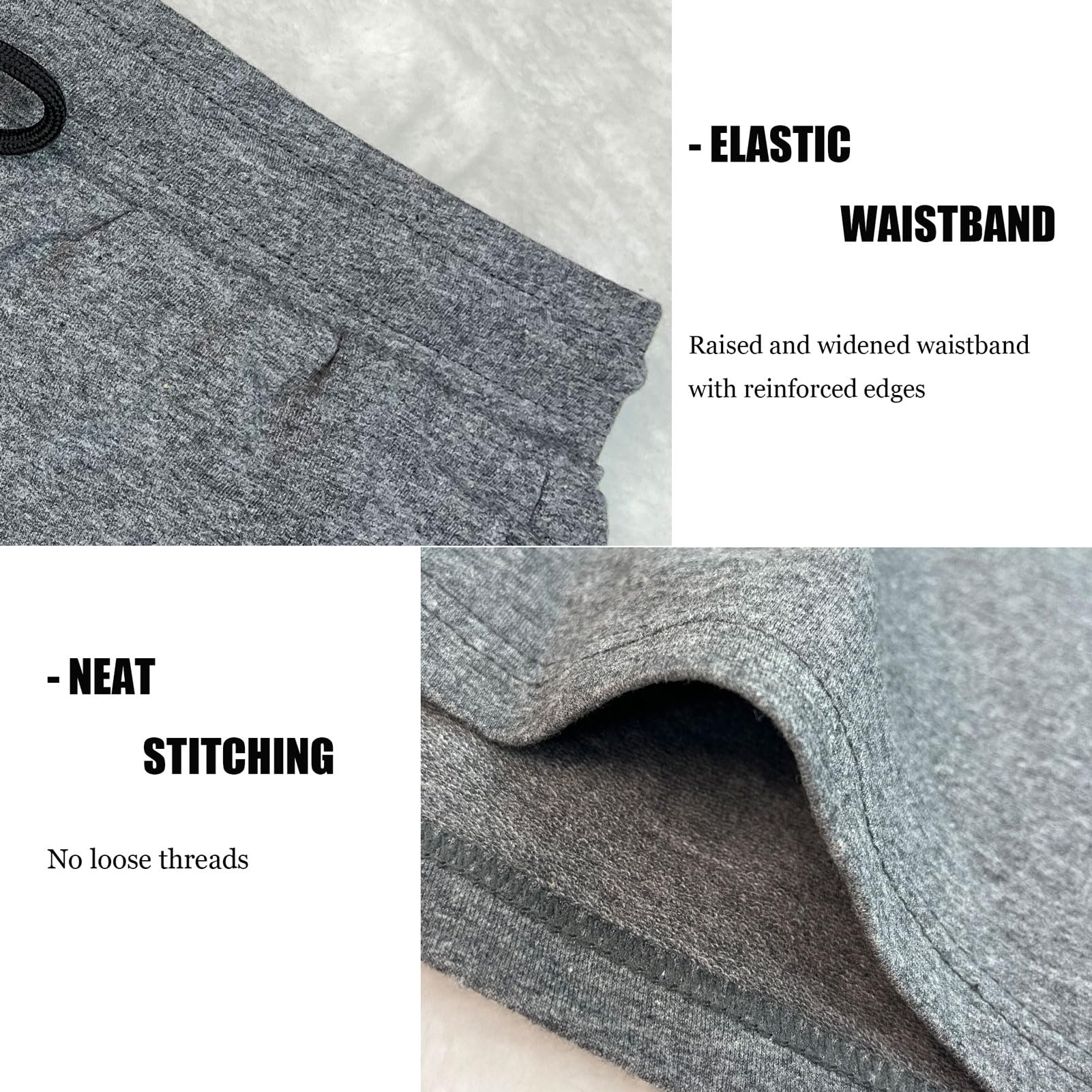 Herren 5 Inch Baumwolle Sporthose Elastische Taille mit Tasch Casual Atmungsaktive Laufenshort Sommer Beach Shorts Fitnessstudio Trainieren Kurze Hose