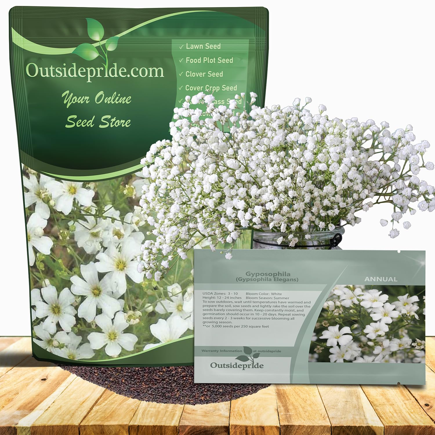 Amazon.com : Outsidepride Gypsophila White Baby's Breath
