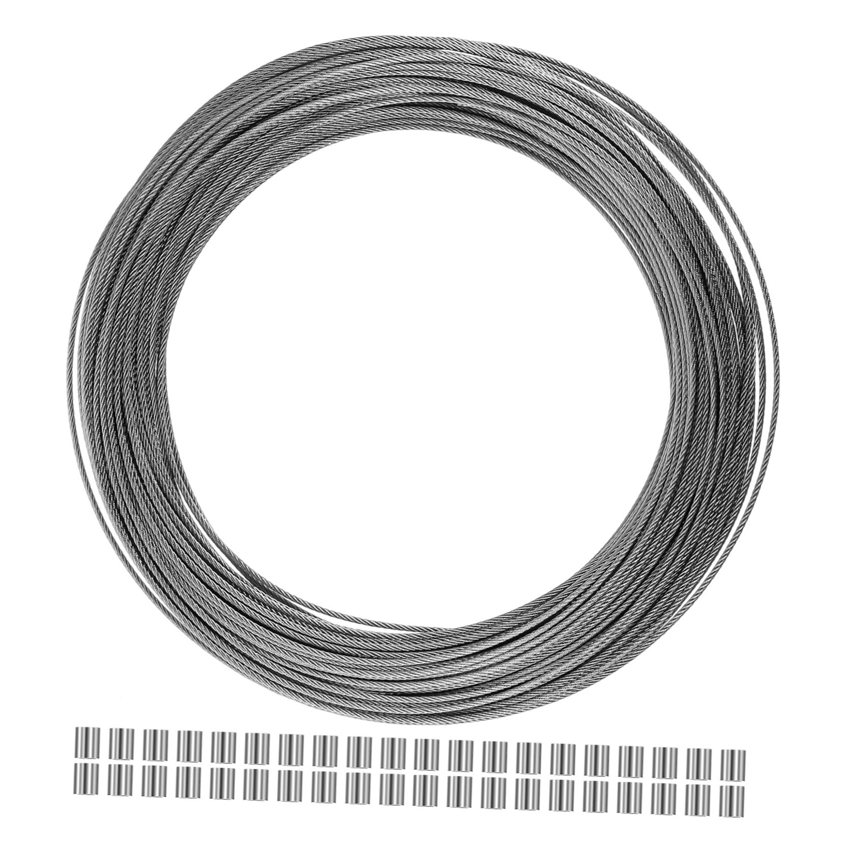 Corde de jardin en câble métallique Gatuida pour créer des tuteurs de plantes grimpantes