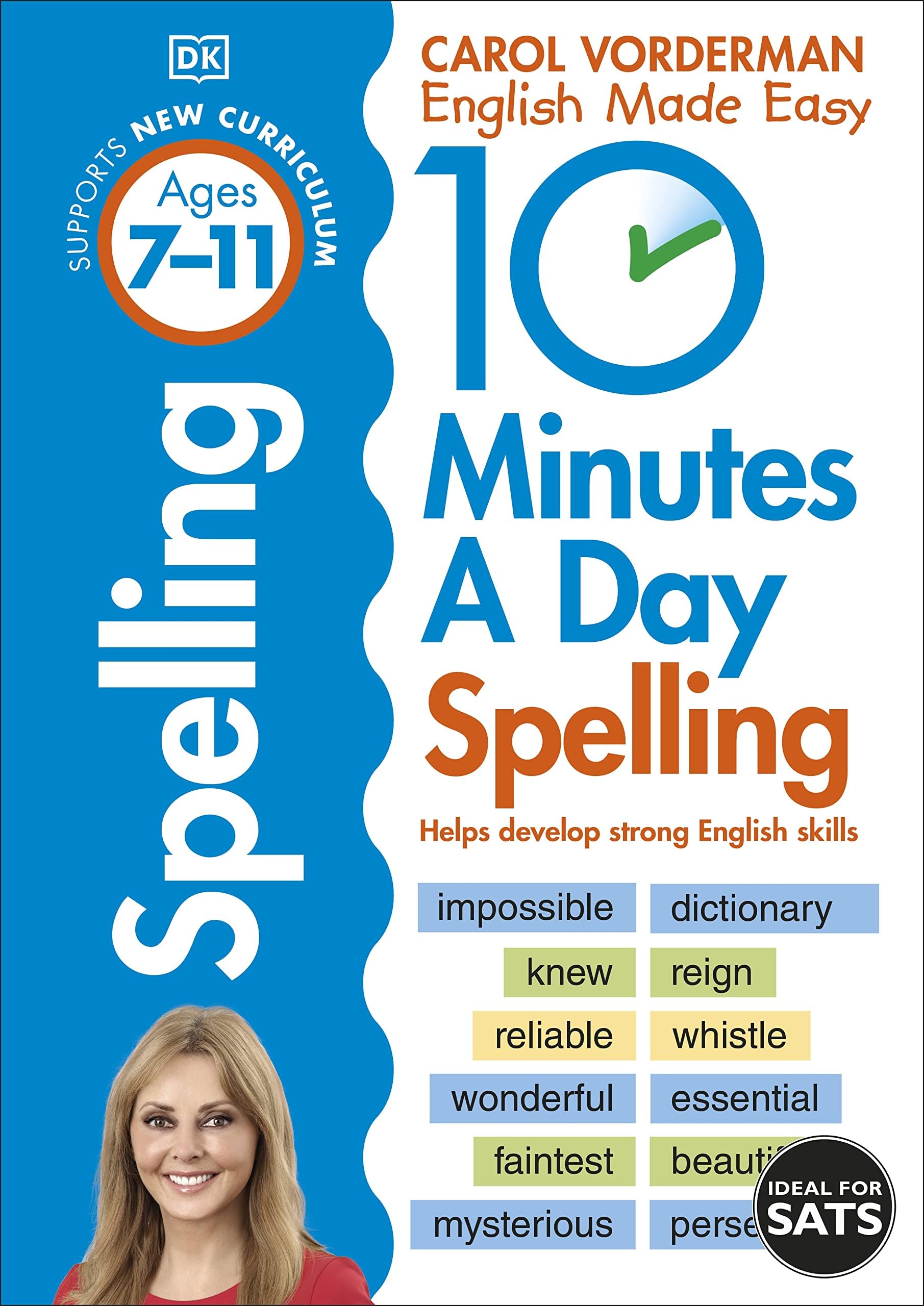 10 Minutes A Day Spelling Ages 7-11 Key Stage 2 (Made Easy Workbooks)