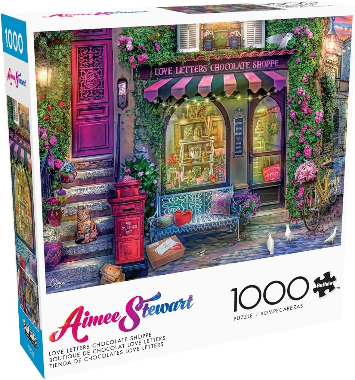 Amazon.com: Buffalo Games Aimee Stewart - Chocolate Shoppe - 1000