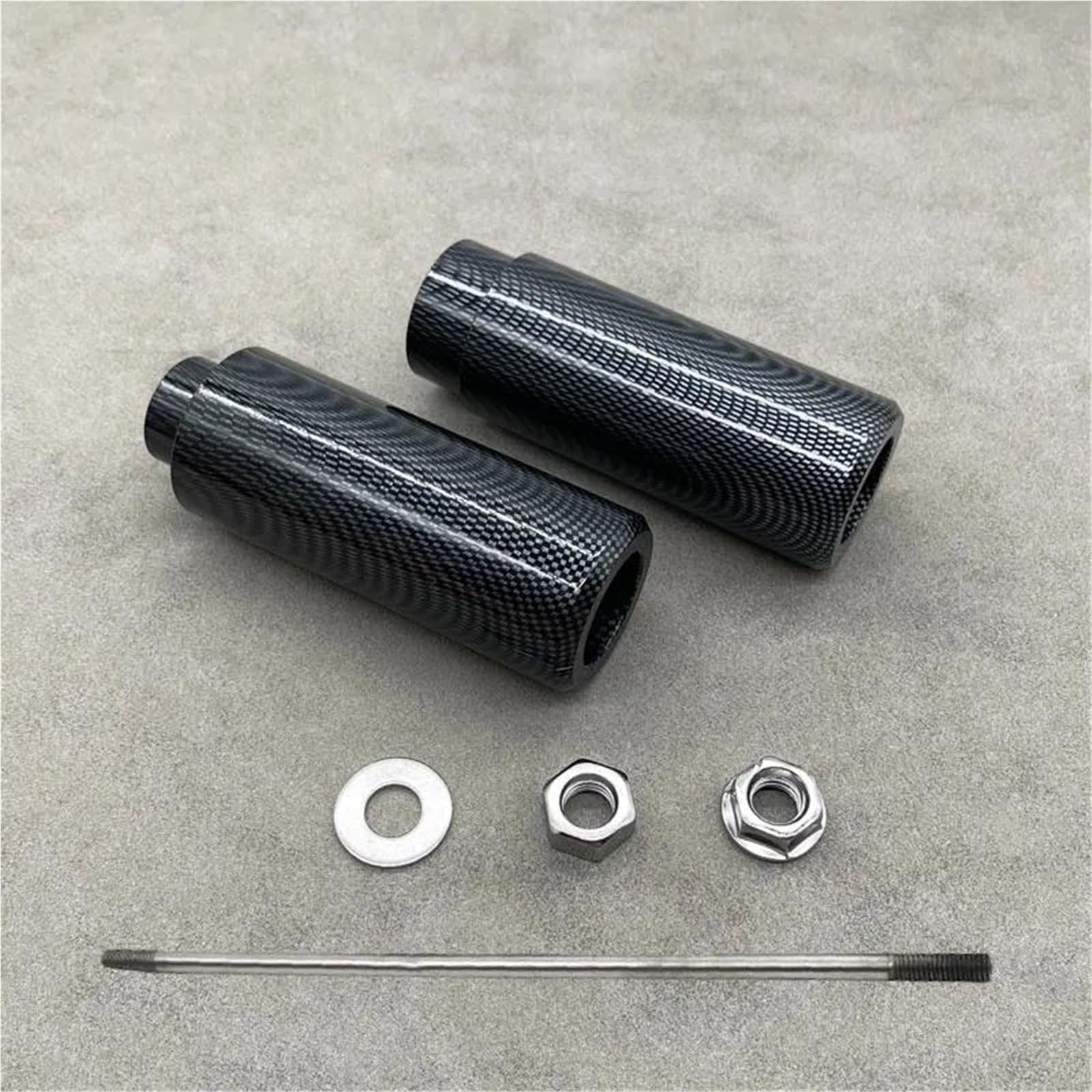 Moto Paratelaio Pad Crash Protezione Dalla Caduta Parte Per Suzuki SV650 SV650S SV1000 SV1000S DL650 DL1000(Nero)