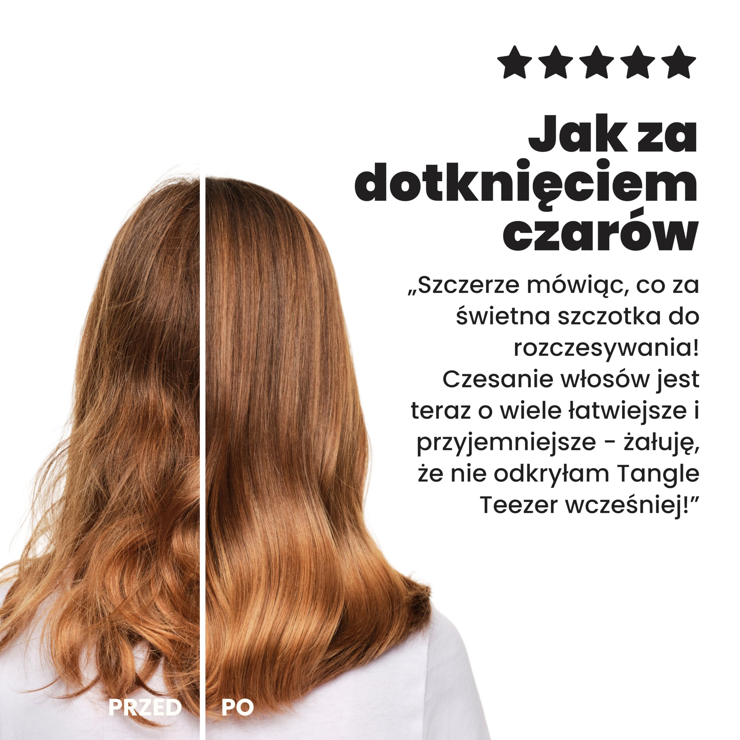 Tangle Teezer Mini Original - do włosów mokrych i suchych - szczotka do rozczesywania do wszystkich rodzajów włosów - idealna szczotka dla dzieci i w podróży - Magia jednorożców
