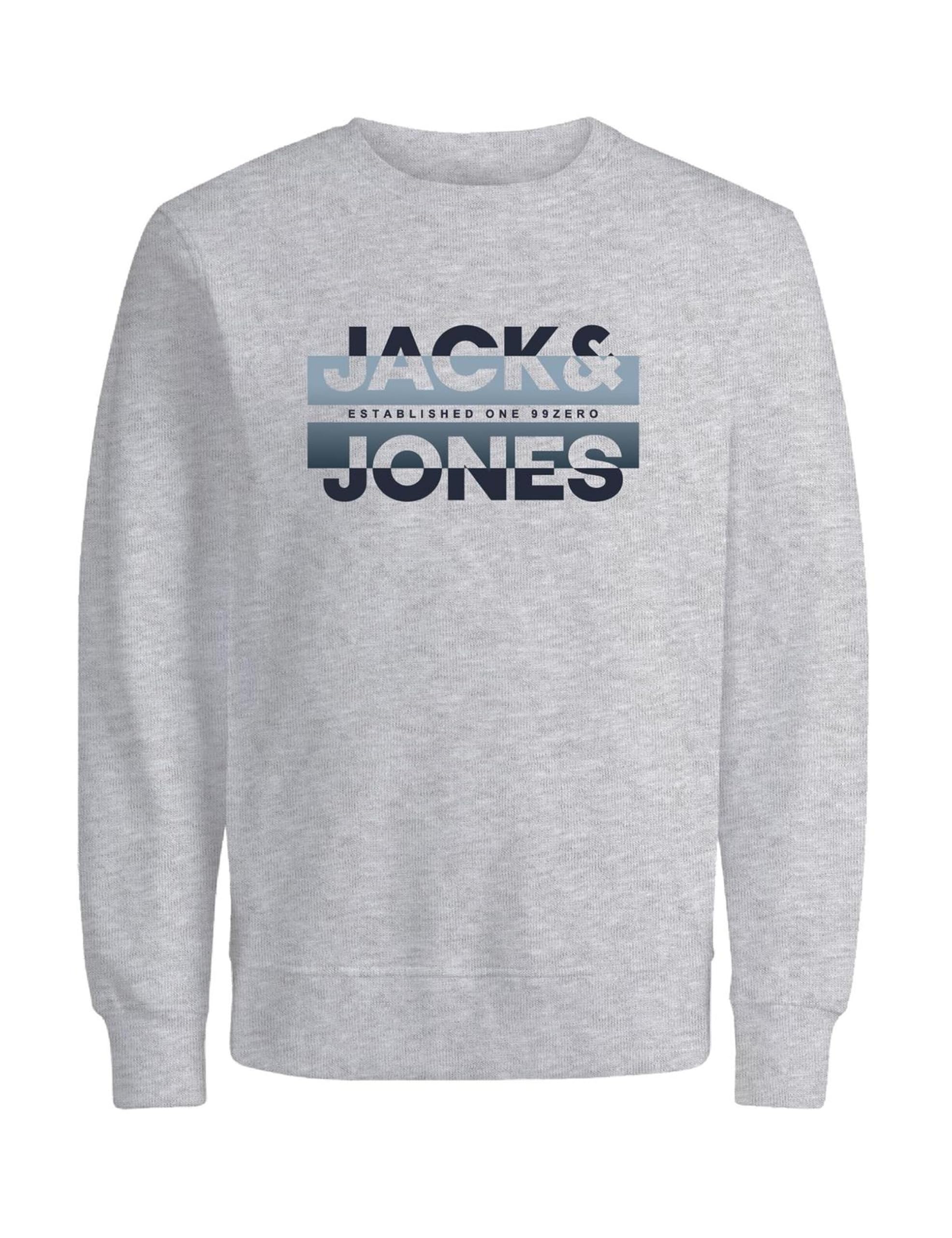 JACK & JONES Male Sweatshirt X-Mas Sweatshirt XS -Light Grey Mel.