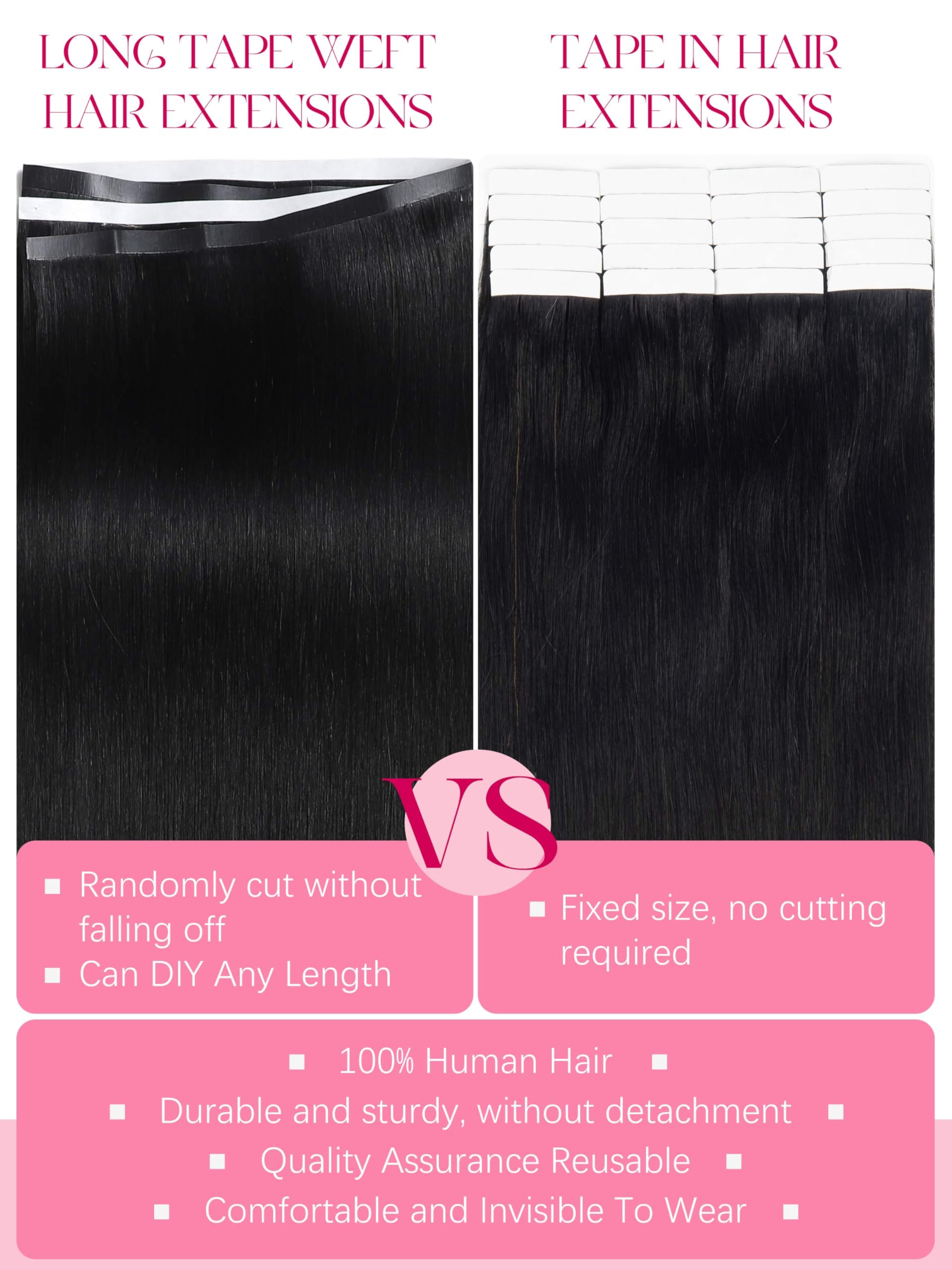 20 Inch Human Hair Tape In Extensions 20 Pieces Invisible Tape Hair Easyouth Tape in Human Hair Extensions | Medium Brown 20  main image 4