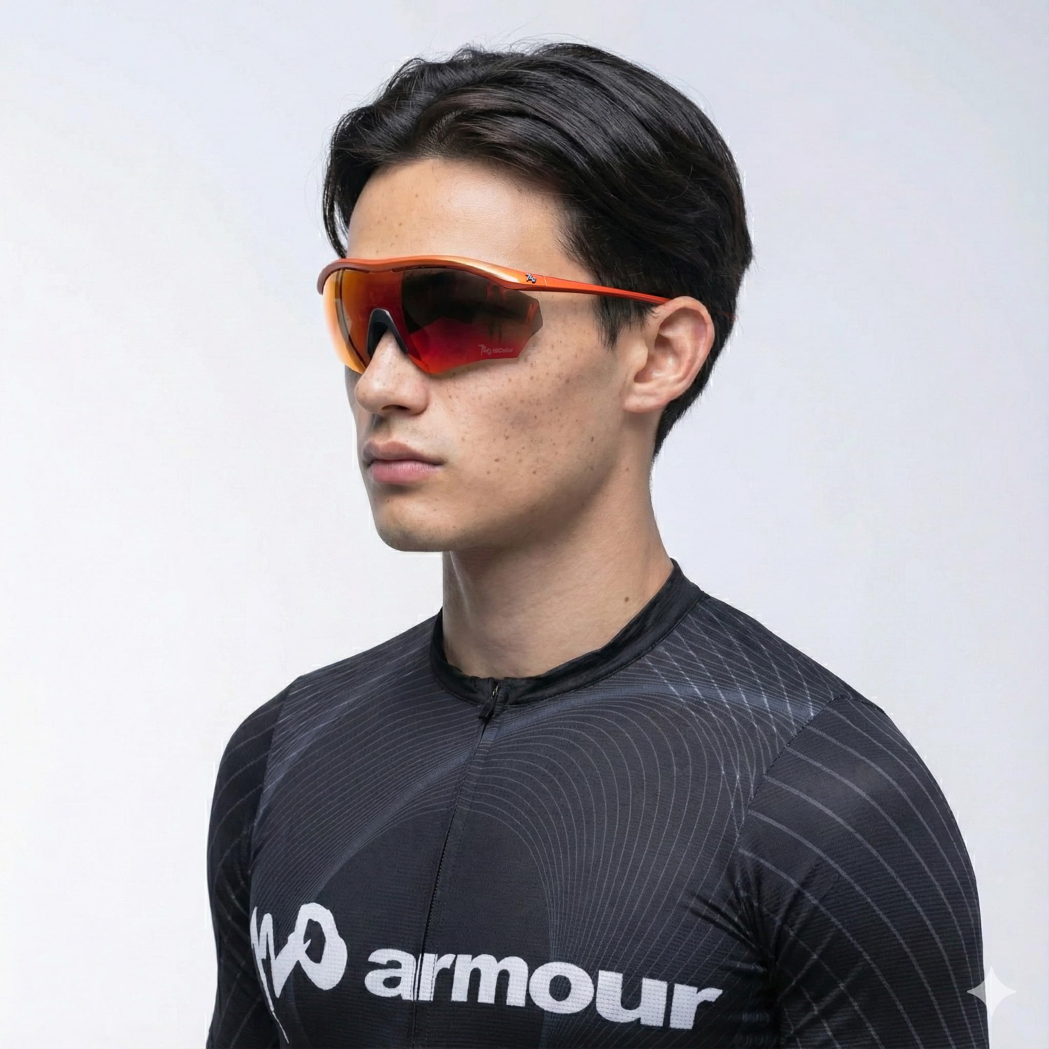 Rider - Gafas de sol deportivas, protección UV400, para hombres y mujeres, ideales para correr por senderos, golf, senderismo y deportes de pelota
