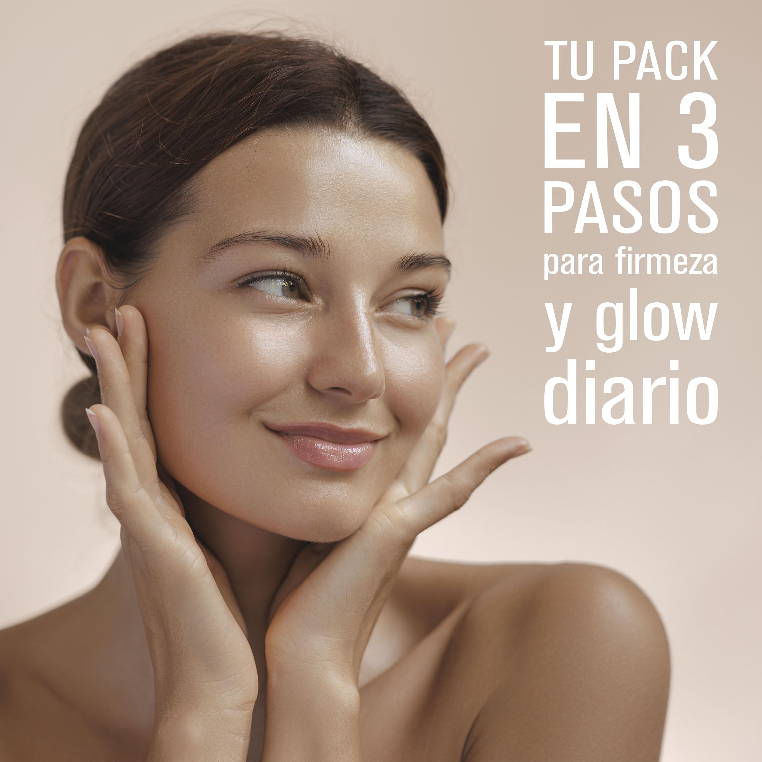 N&D Pack Tratamiento Firmeza Rostro, Sérum, Contorno y Crema Día SPF 30