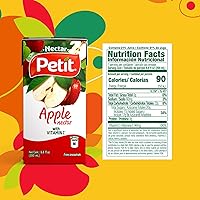 Vista 2 de Petit Néctar de manzana, 6.8 fl oz (paquete de 24) - Bebida refrescante de frutas