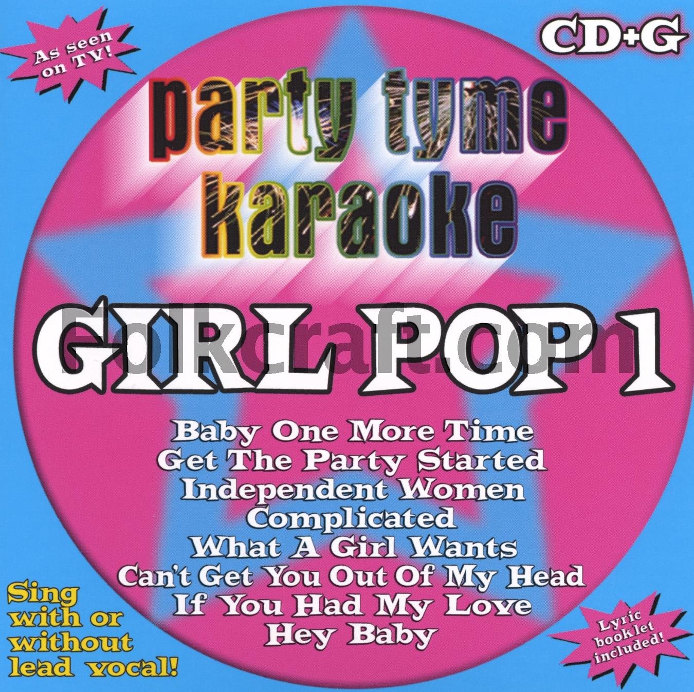 KARAOKE - V1 GIRL POP: PARTY TYME KARAOK [Audio CD] KARAOKE