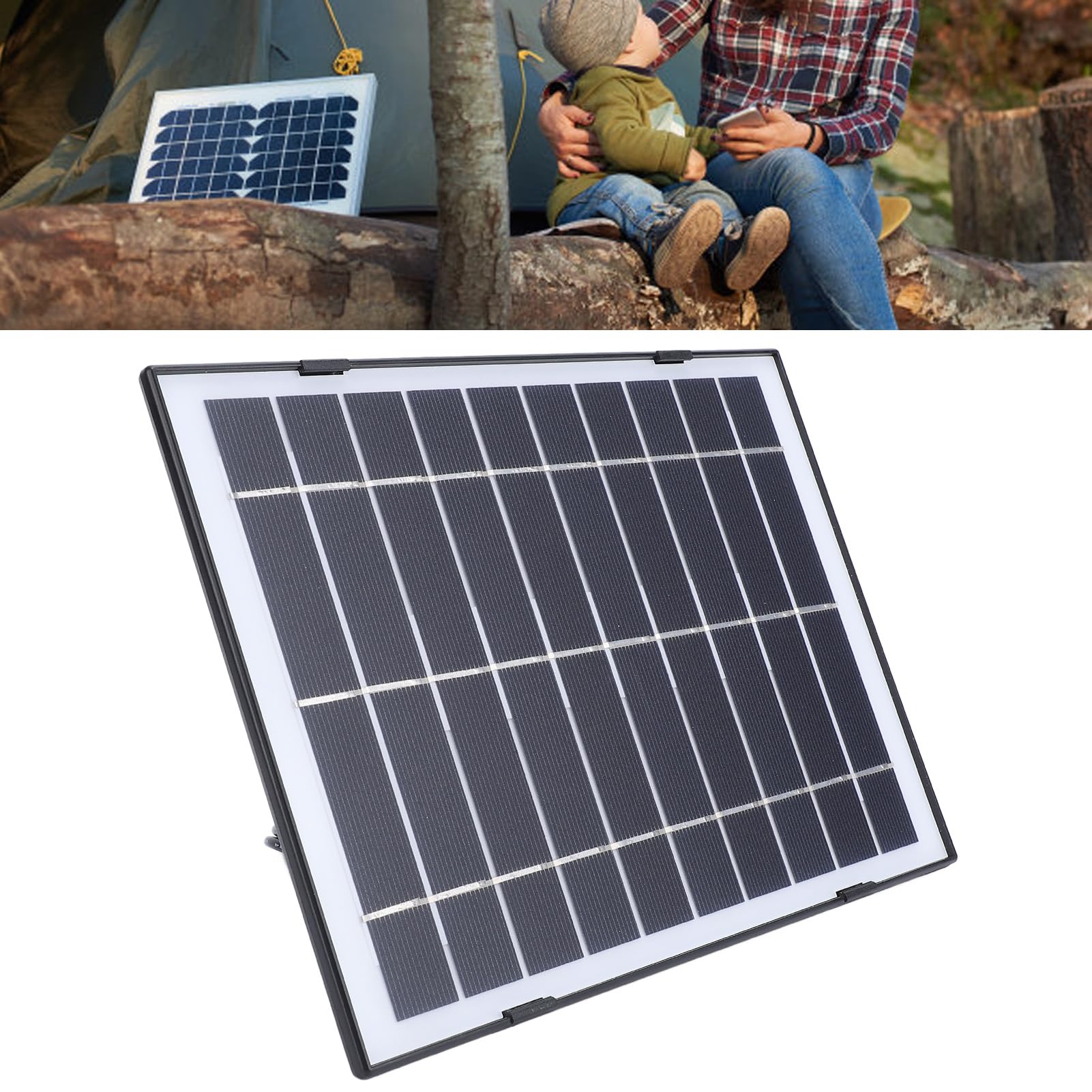 Chargeur Panneau Solaire 10W pour Caméra de Sécurité