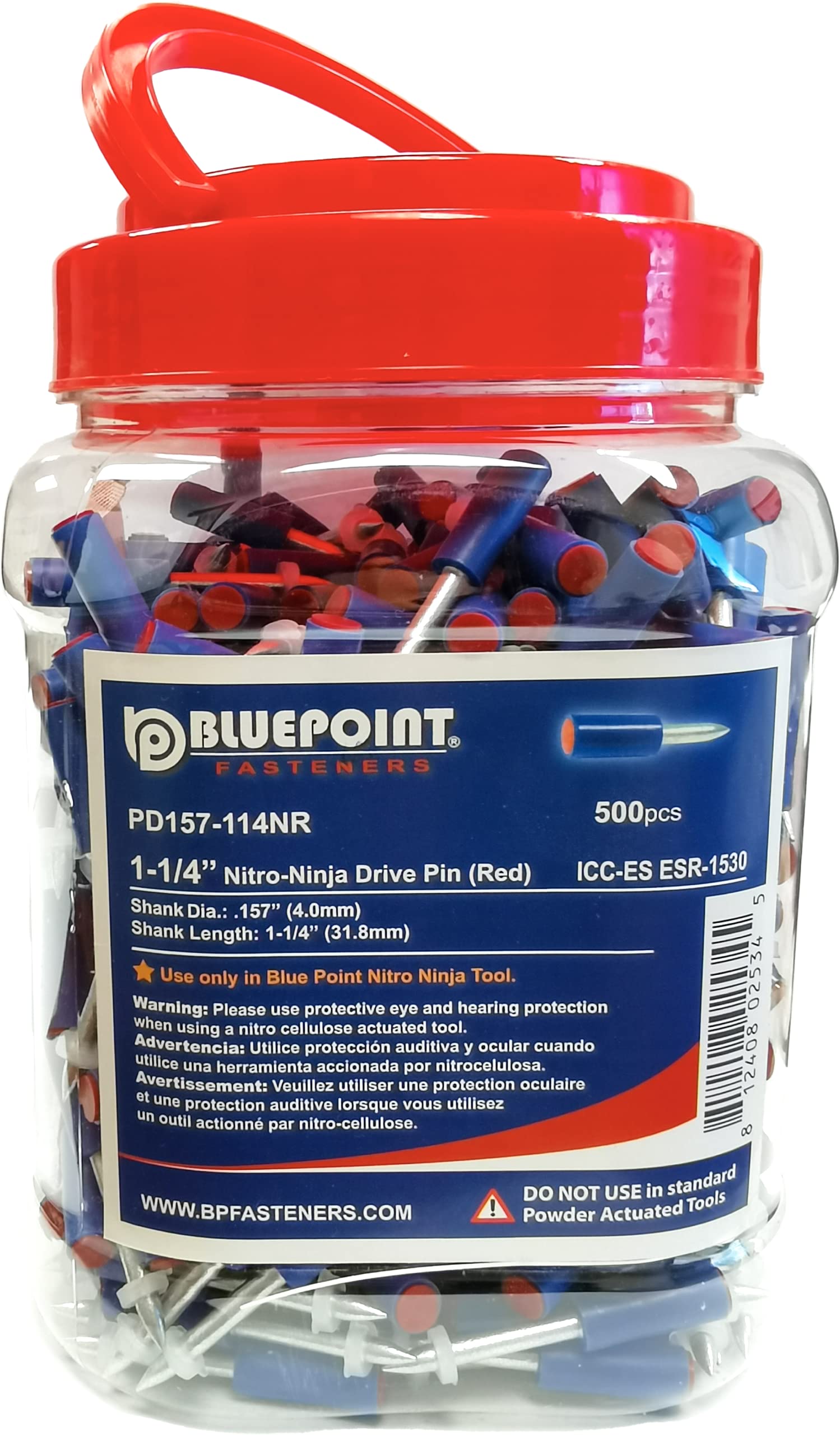 purinページ BLUEPOINT NITRO Pin. Shank dia.: 0.157