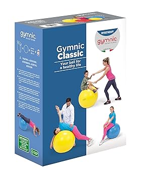GYMNIC　バランスボール　65センチ ブルー　3個まとめ買い用 ギムニクボール65（ブルー） 直径65cm 身長160cm〜174cm