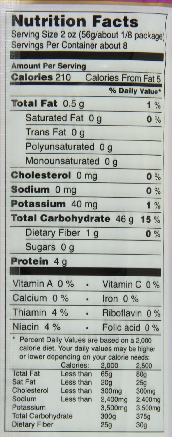 Food Directions Inc. (C) Pasta, Spaghetti, White Rce, 16-Ounce (Pack of 6)
