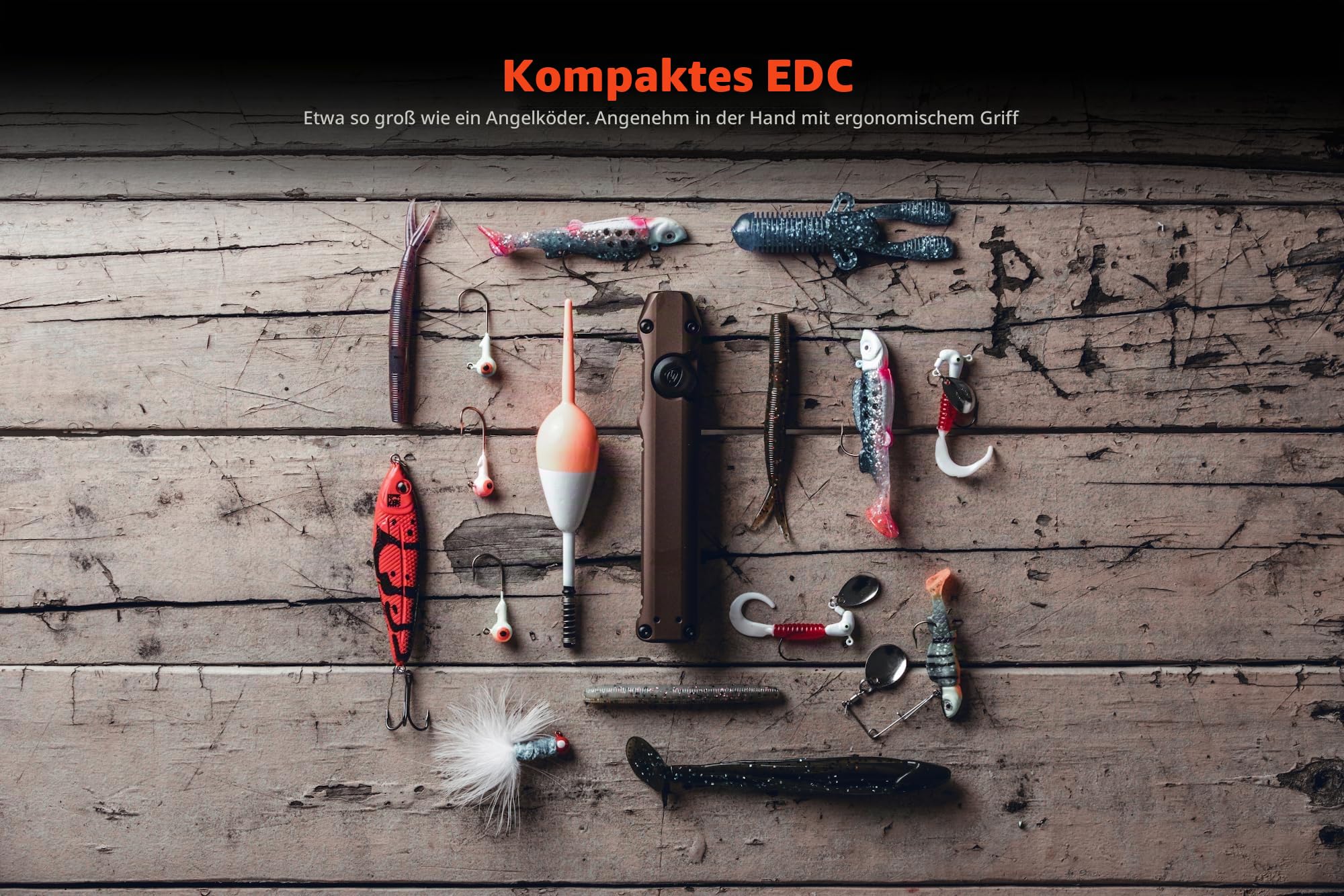 Streamlight 88811 Wedge 300-Lumen LED Taschenlampe USB-C Wiederaufladbar, inkl. Kabel & Lanyard, Kojote